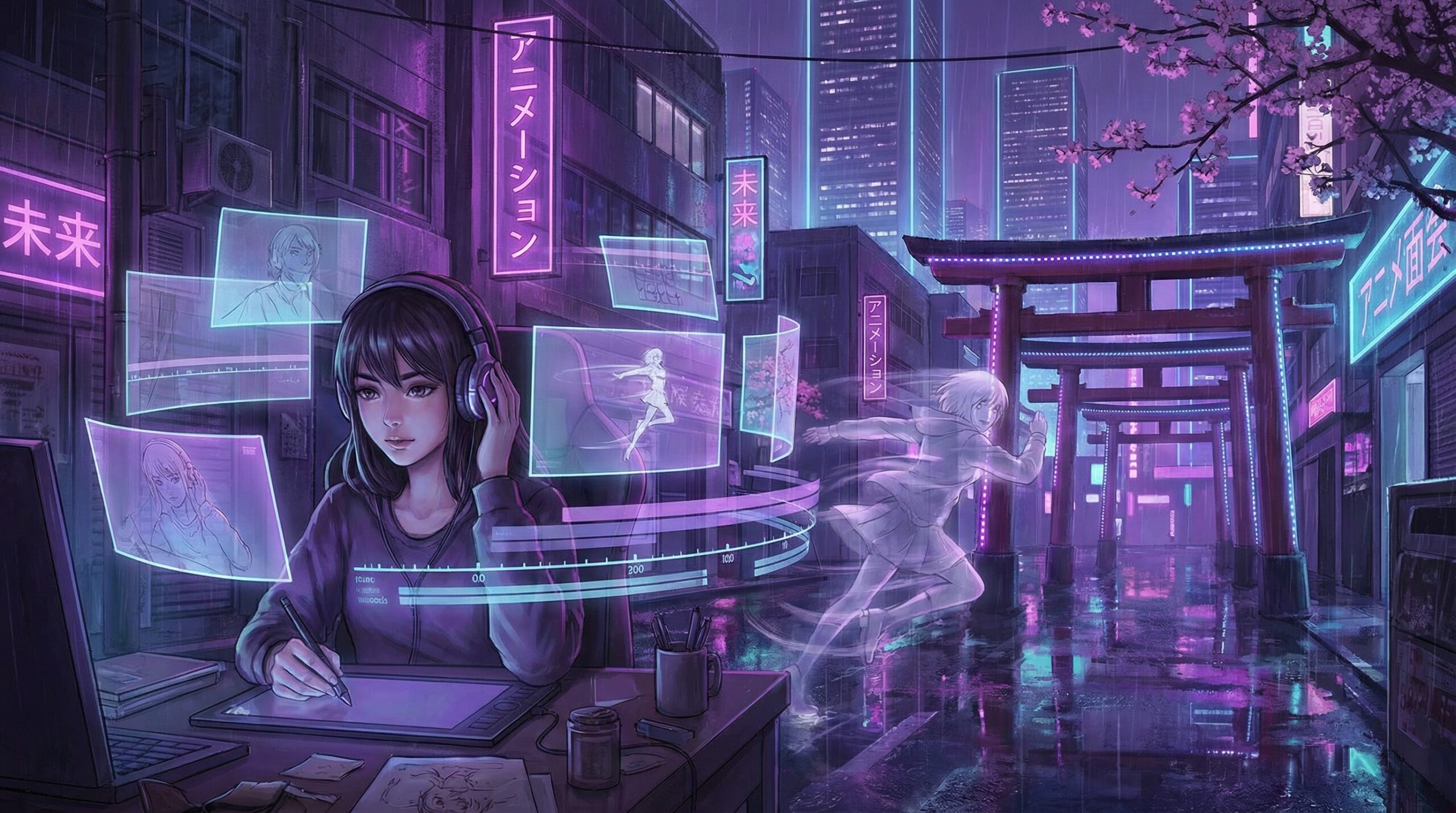 Animación indie y cortometrajes estilo anime
