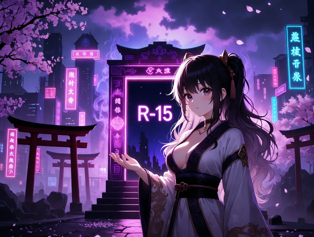 Contenido ecchi R-15 y fotografía artística sugerente